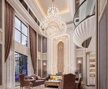 European Style A Living Room-ID:275900439