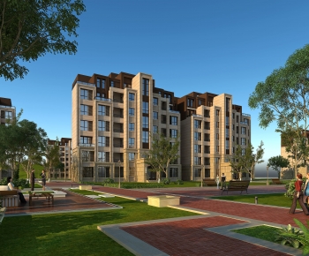 Modern Residential Building-ID:779964922