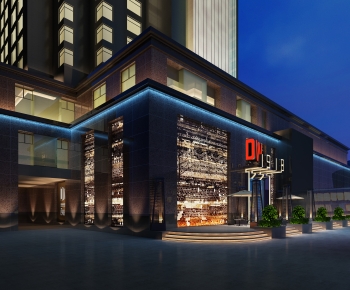 Modern Facade Element-ID:526545053