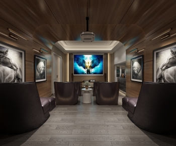 American Style Audiovisual Room-ID:632314925