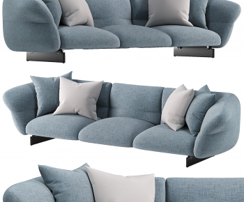 Modern Three-seat Sofa-ID:856987003