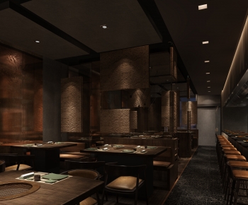 Modern Barbecue Restaurant-ID:976566085