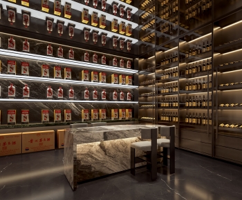 Modern Wine Cellar/Wine Tasting Room-ID:364331016