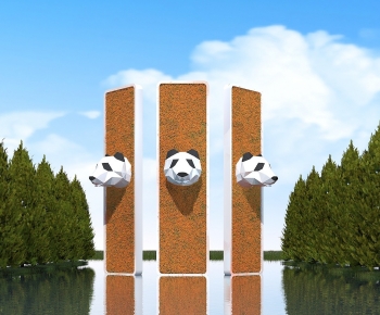 Modern Sculpture Sketch-ID:388850939