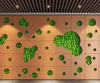 现代植物墙-ID:107423072
