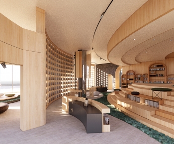 Modern Bookstore Book Bar-ID:655740029