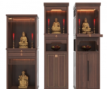 New Chinese Style Buddhist Niche-ID:692374942