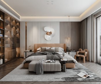 Modern Bedroom-ID:696738009