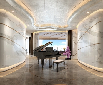 Modern Piano Room-ID:850662952