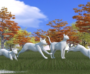 Modern Sculpture Sketch-ID:109787946