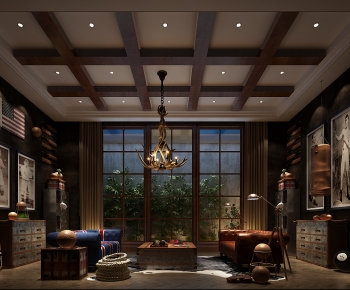 American Style A Living Room-ID:203820947