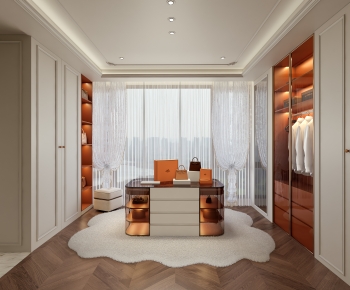 French Style Clothes Storage Area-ID:237010008