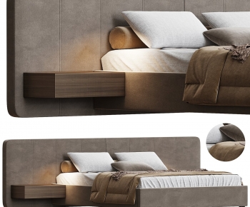 Modern Double Bed-ID:135296117