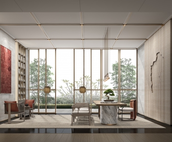 New Chinese Style Tea House-ID:793117056