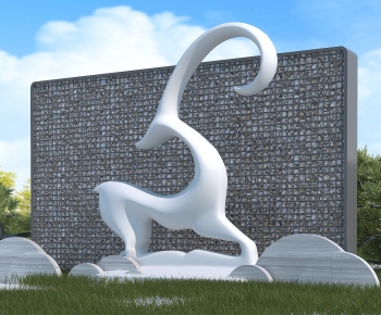 Modern Sculpture Sketch-ID:350639105