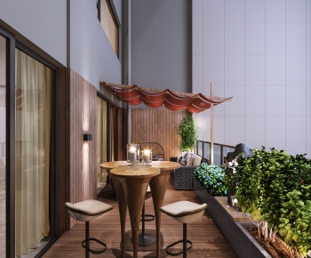 Modern Balcony-ID:624350079