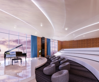 Modern Music Room-ID:642338996