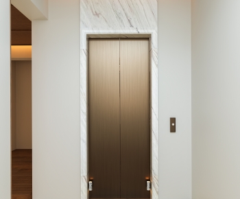 Modern Office Elevator Hall-ID:310421942