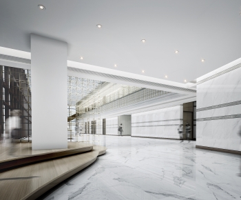 Modern Office Reception Desk-ID:551773077