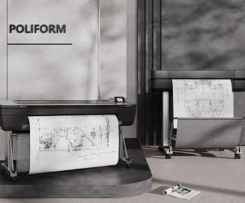 Modern Office Equipment-ID:687654974