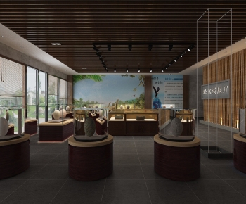 Modern Exhibition Hall-ID:943985944