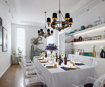 Nordic Style Dining Room-ID:430465945