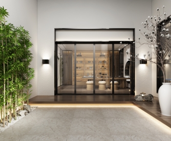 Modern Hallway-ID:469492914