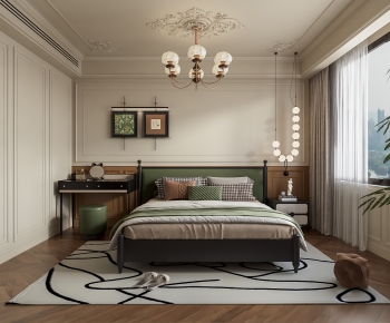 French Style Bedroom-ID:283739626