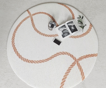 Modern Circular Carpet-ID:531506069