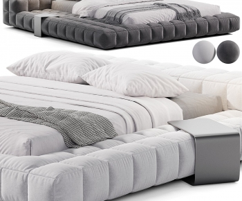 Modern Double Bed-ID:871711971