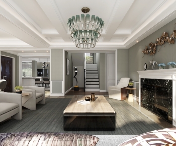 Modern A Living Room-ID:221079115