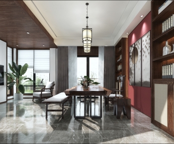 New Chinese Style Study Space-ID:667779435