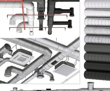 Modern Suspended Ceiling-ID:439065935