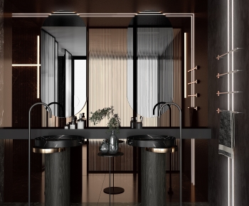 Modern Public Toilet-ID:364612102