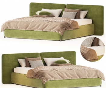 Modern Double Bed-ID:675872096