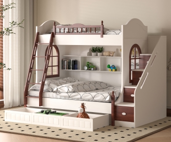 Modern Bunk Bed-ID:678292998
