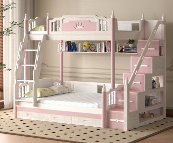 Modern Bunk Bed-ID:667109016