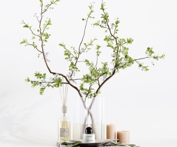 Modern Aquatic Green Plant-ID:654551037