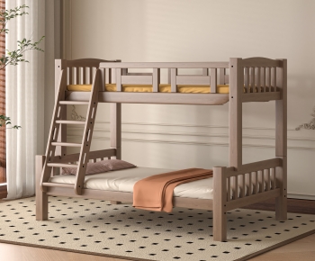 New Chinese Style Bunk Bed-ID:136491062