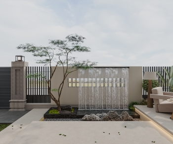 Modern Courtyard/landscape-ID:152976996