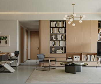 Modern A Living Room-ID:950829982