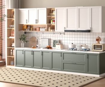 Nordic Style Kitchen Cabinet-ID:150554905