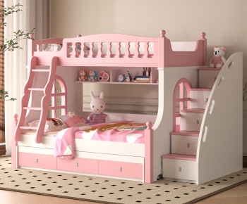 Modern Bunk Bed-ID:311389929