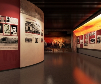 Modern Exhibition Hall-ID:121536027