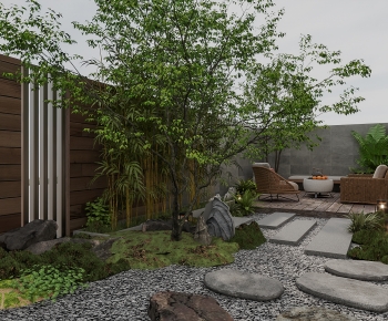 Modern Courtyard/landscape-ID:772701984