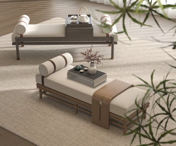 New Chinese Style Bench-ID:369581943