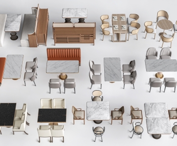 Modern Dining Table And Chairs-ID:658313043