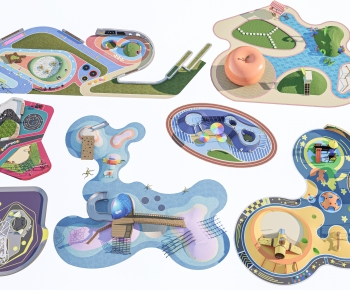 Modern Equipment For Children-ID:249865065