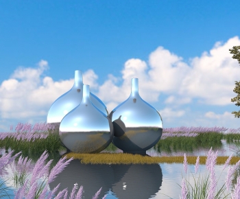 Modern Sculpture Sketch-ID:597589022