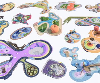 Modern Equipment For Children-ID:403301956